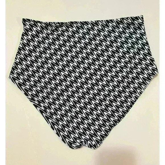 Beautikini Highwaisted Striped Bikini Bottom NWT Size XXL - Picture 2 of 7